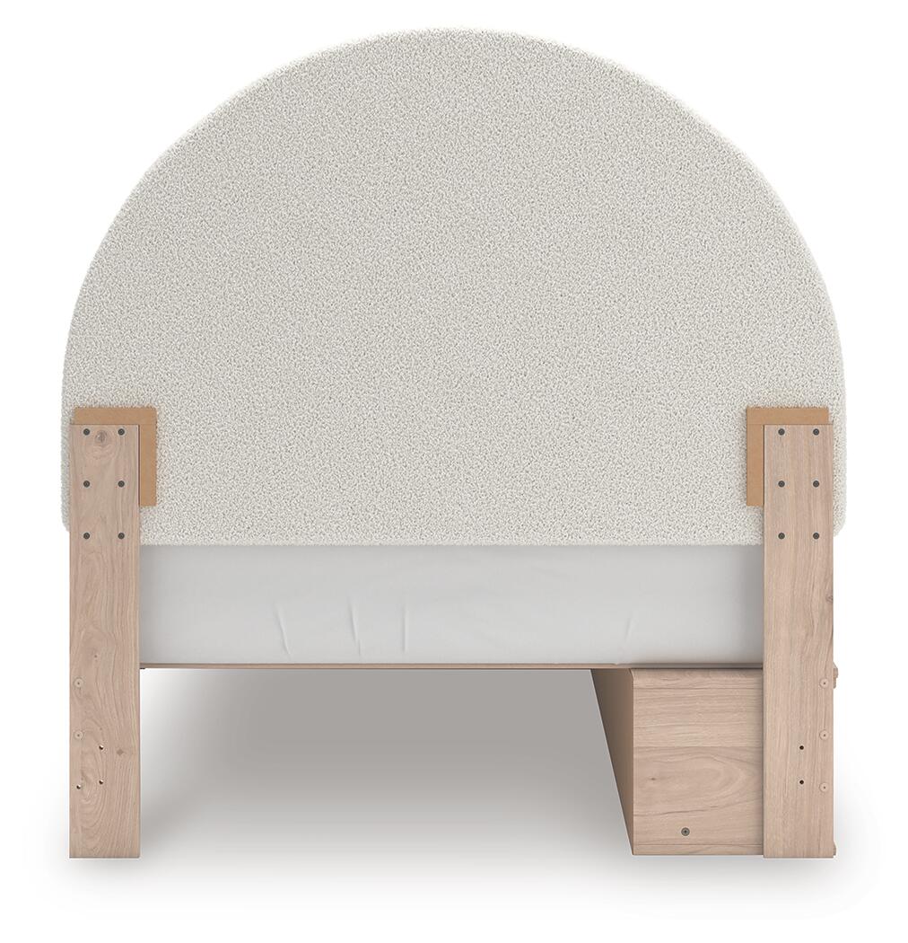 Arloster Full Panel Storage Bed, Dresser, Mirror and Nightstand (PCB1566-SI) - Image 13