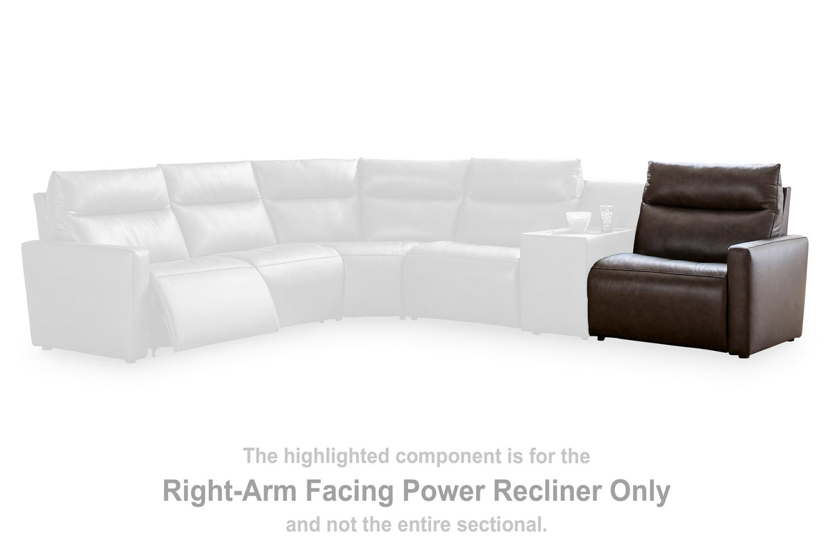 ModZ Right-Arm Facing Power Recliner (U14000-SI) - Image 4