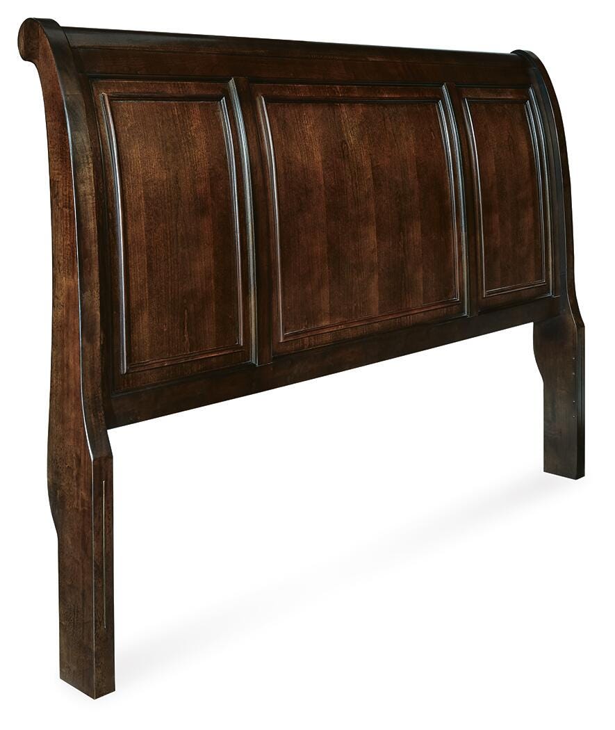 Porter King/California King Sleigh Headboard - Rustic Brown  (B697-SI)