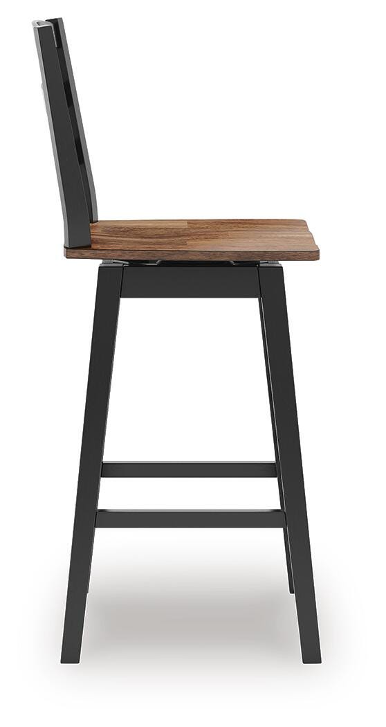 Wildenauer Bar Table and 4 Barstools (D634-SI) - Image 5