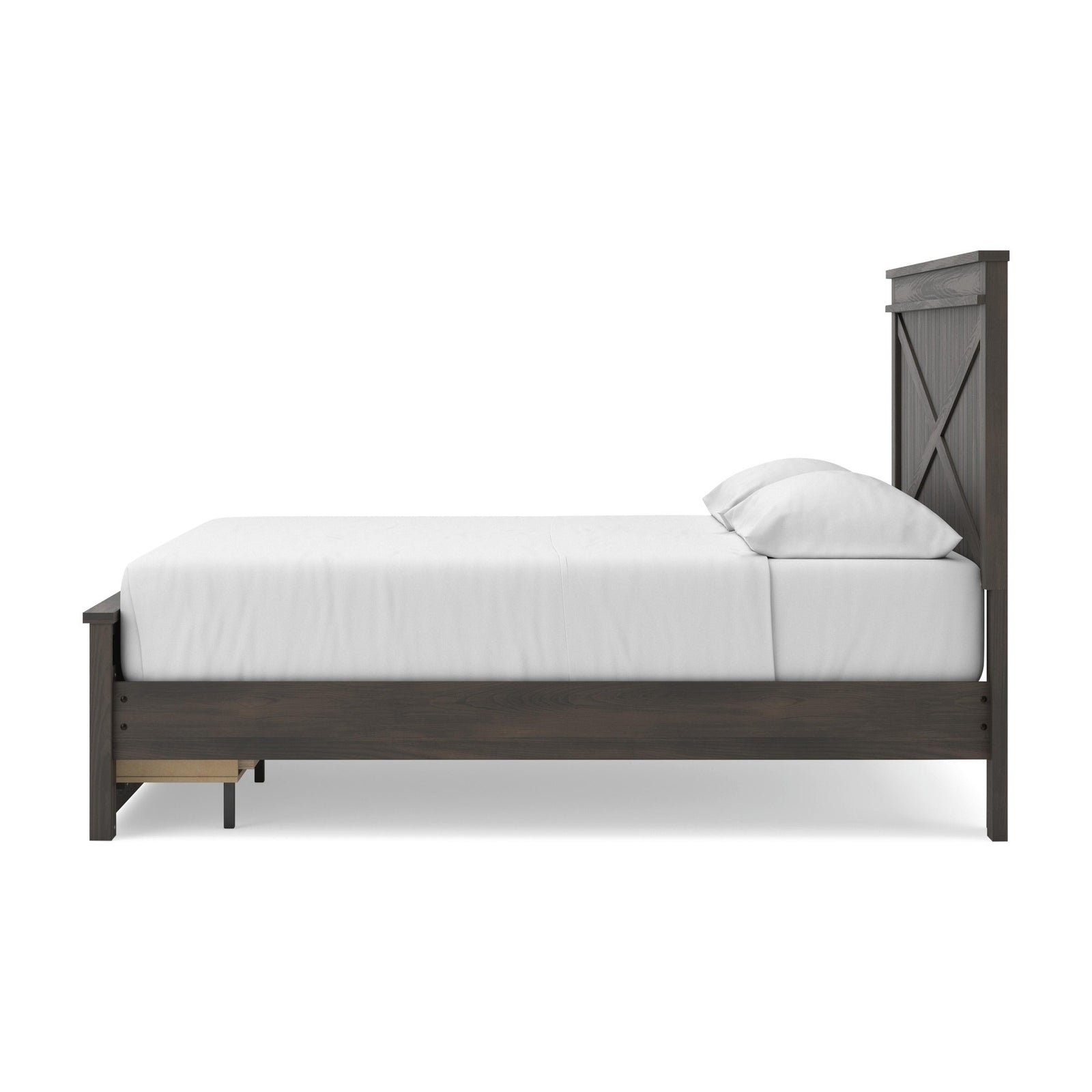Vonitta Bay King Panel Storage Bed (PCB2648-SI) - Image 7