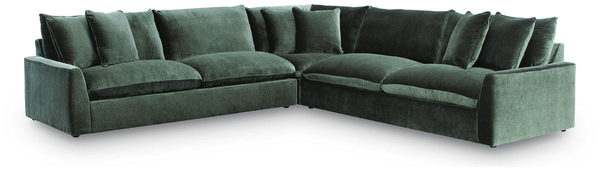 Carriage View 3-Piece Sectional (78001-SI)
