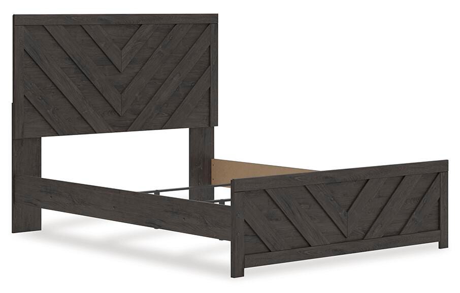 Prendonea Panel Bed, Dresser and Nightstand (B3789-SI) - Image 10