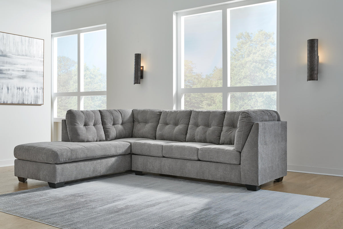 Marleton 2-Piece Sectional with Chaise (55305-SI) - Image 3