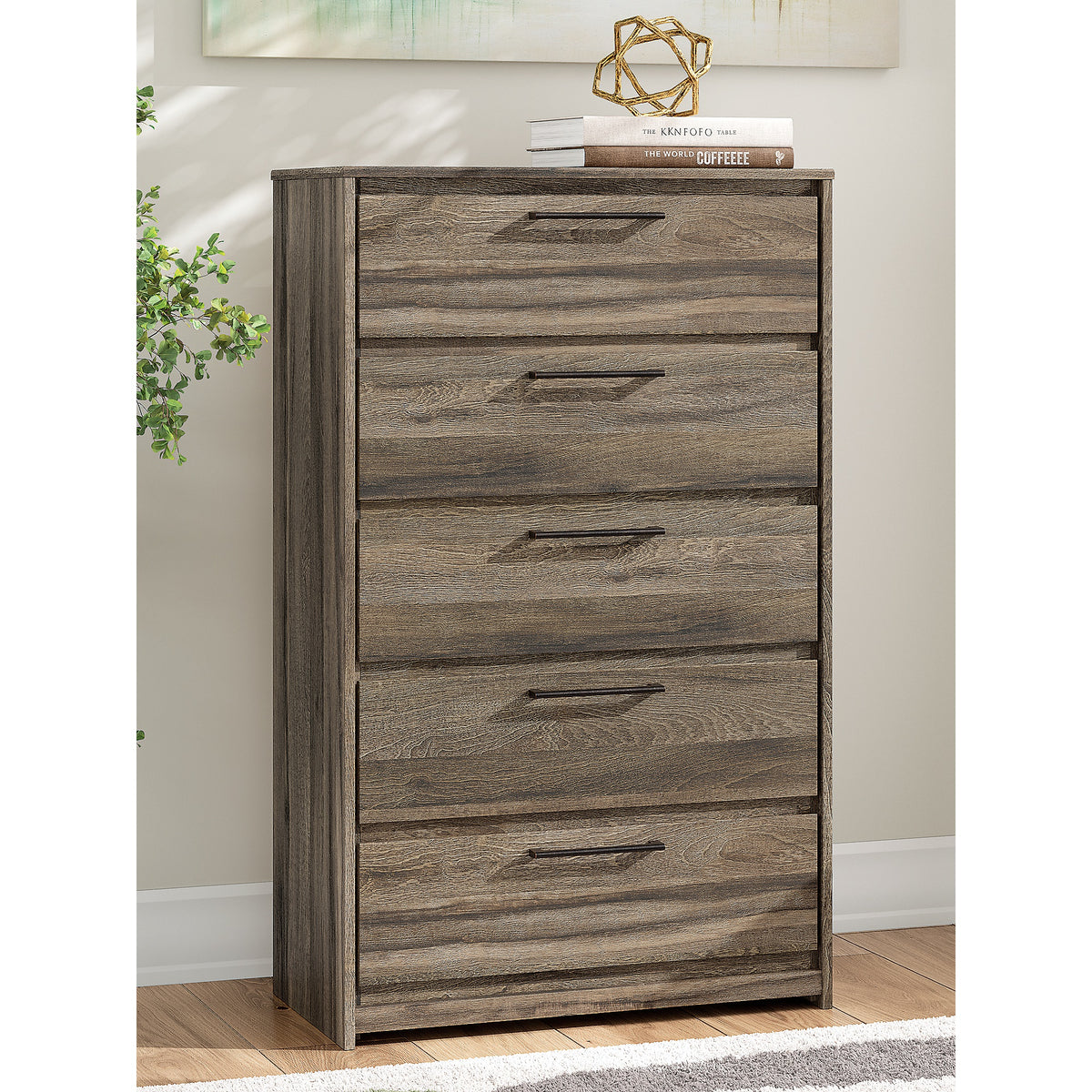 Elbrim King Panel Storage Bed, Chest and Nightstand (PCB2005-SI) - Image 25
