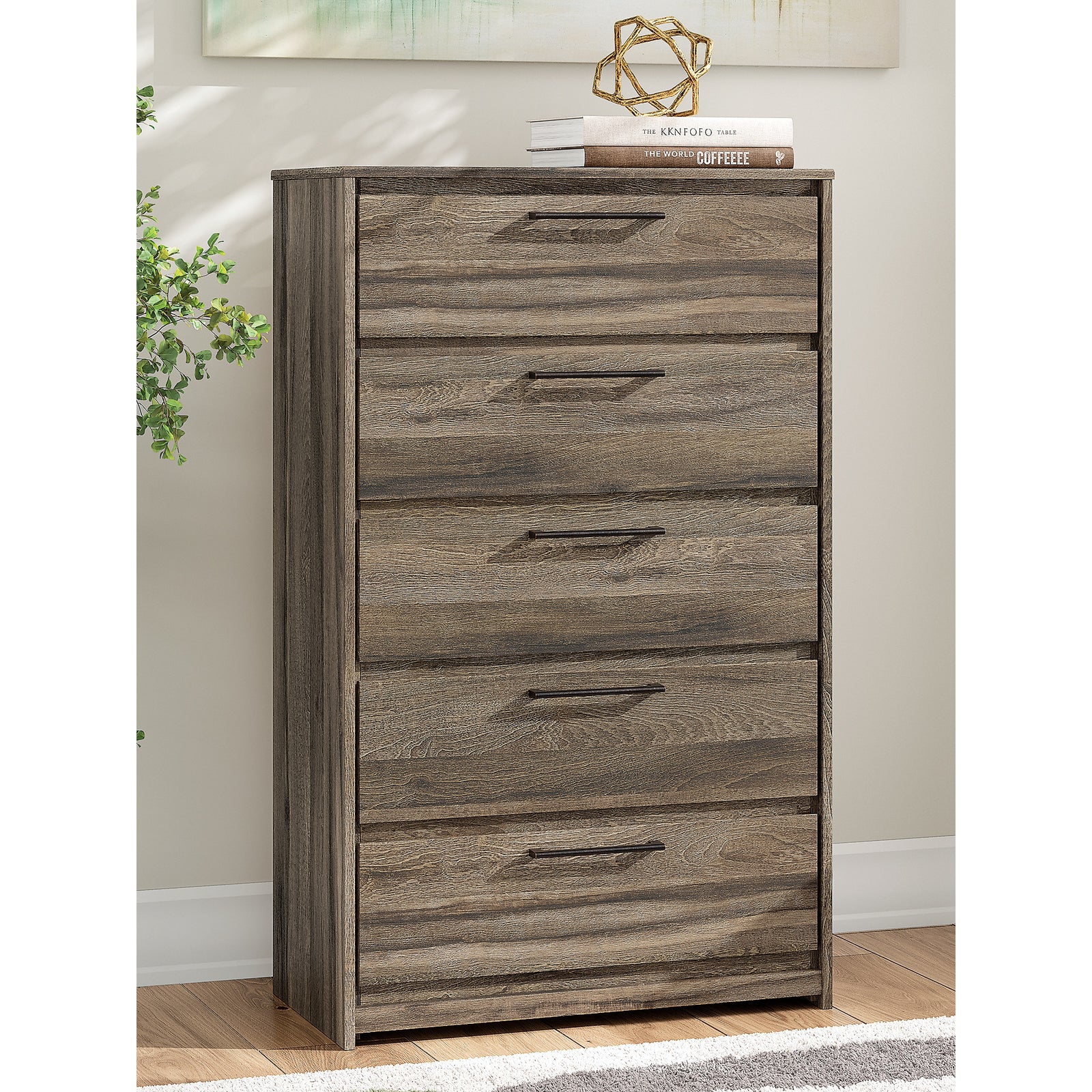 Elbrim King Panel Storage Bed, Chest and Nightstand (PCB2005-SI) - Image 25