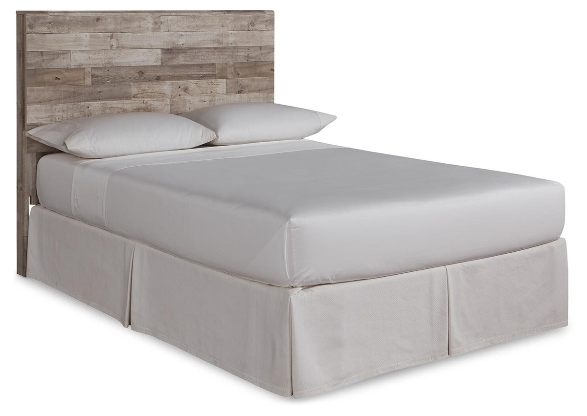 Effie Panel Headboard - Whitewash  (B255-SI) - Image 7