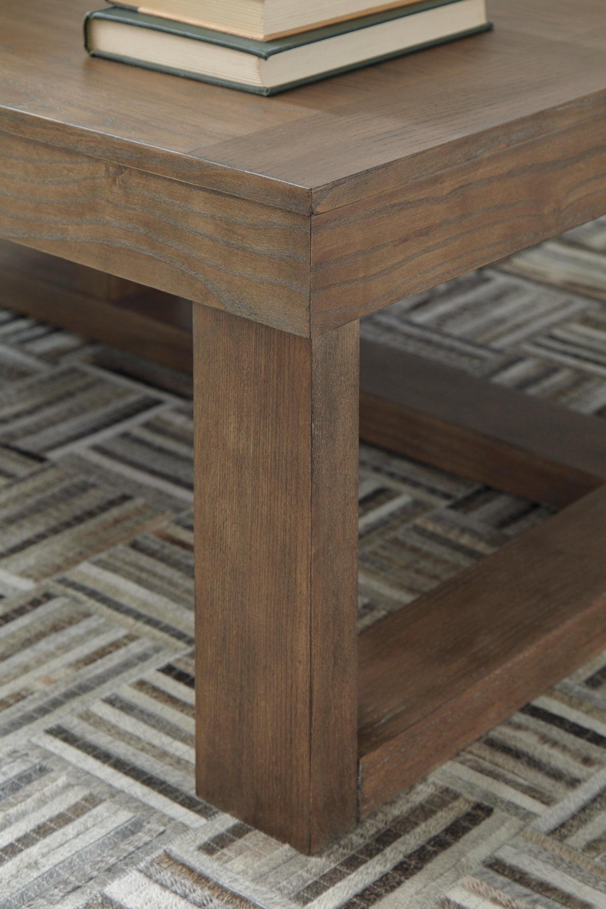 Cariton Coffee Table and 2 End Tables - Gray  (T471-SI) - Image 7