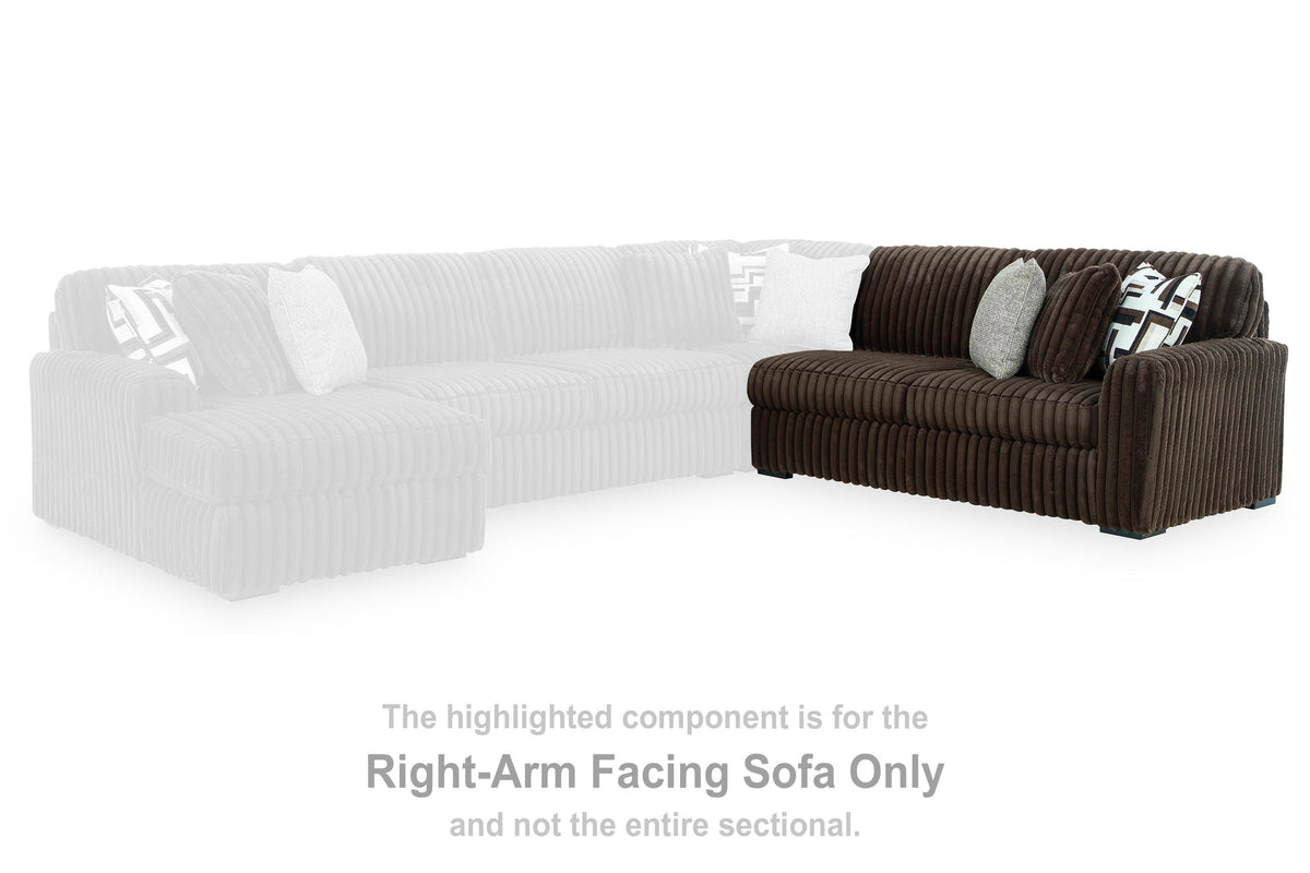 Midnight-Madness Oversized Chaise (98104-SI) - Image 27