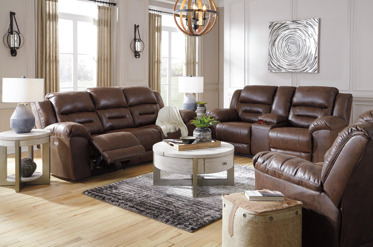 Stoneland Power Reclining Sofa and Power Recliner (39904-SI)