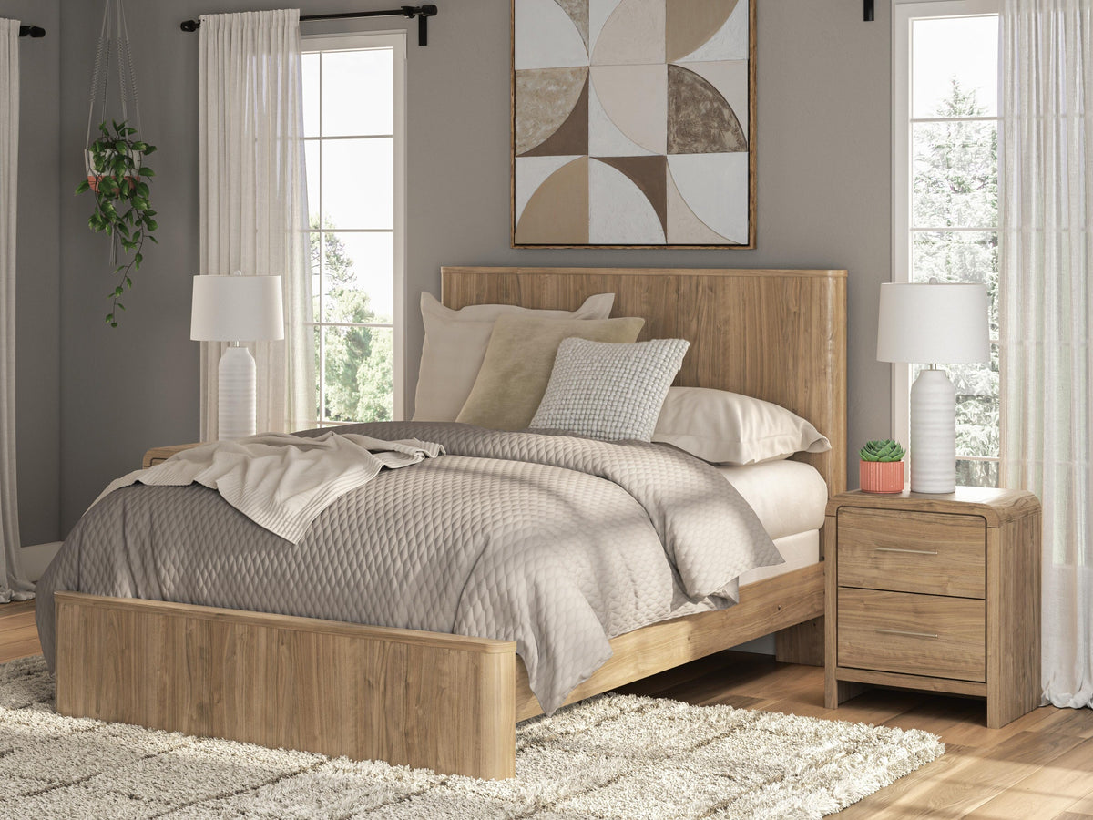 Gramburg Queen Panel Bed (PCB1121-SI) - Image 2