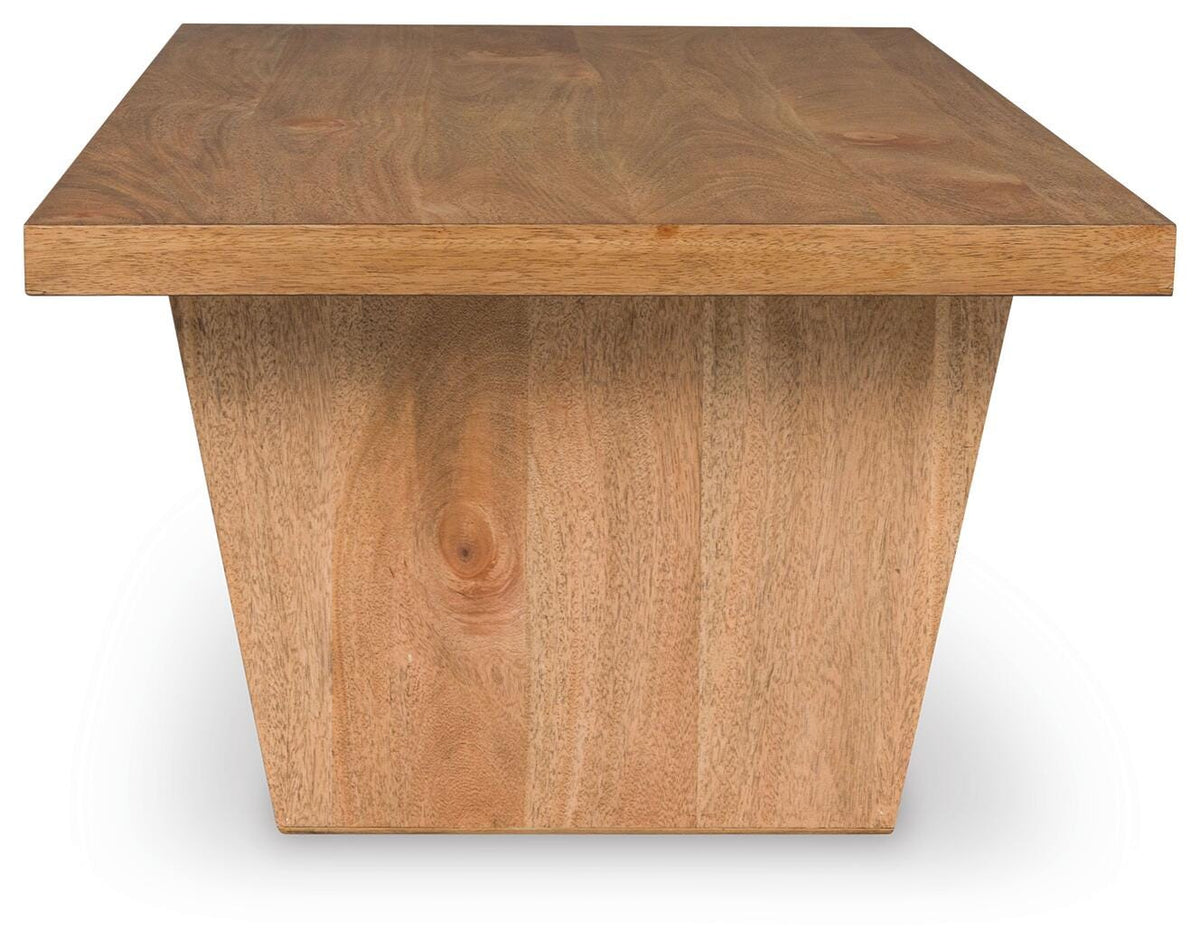 Kristiland Coffee Table and 2 End Tables - Light Brown  (T674-SI) - Image 6
