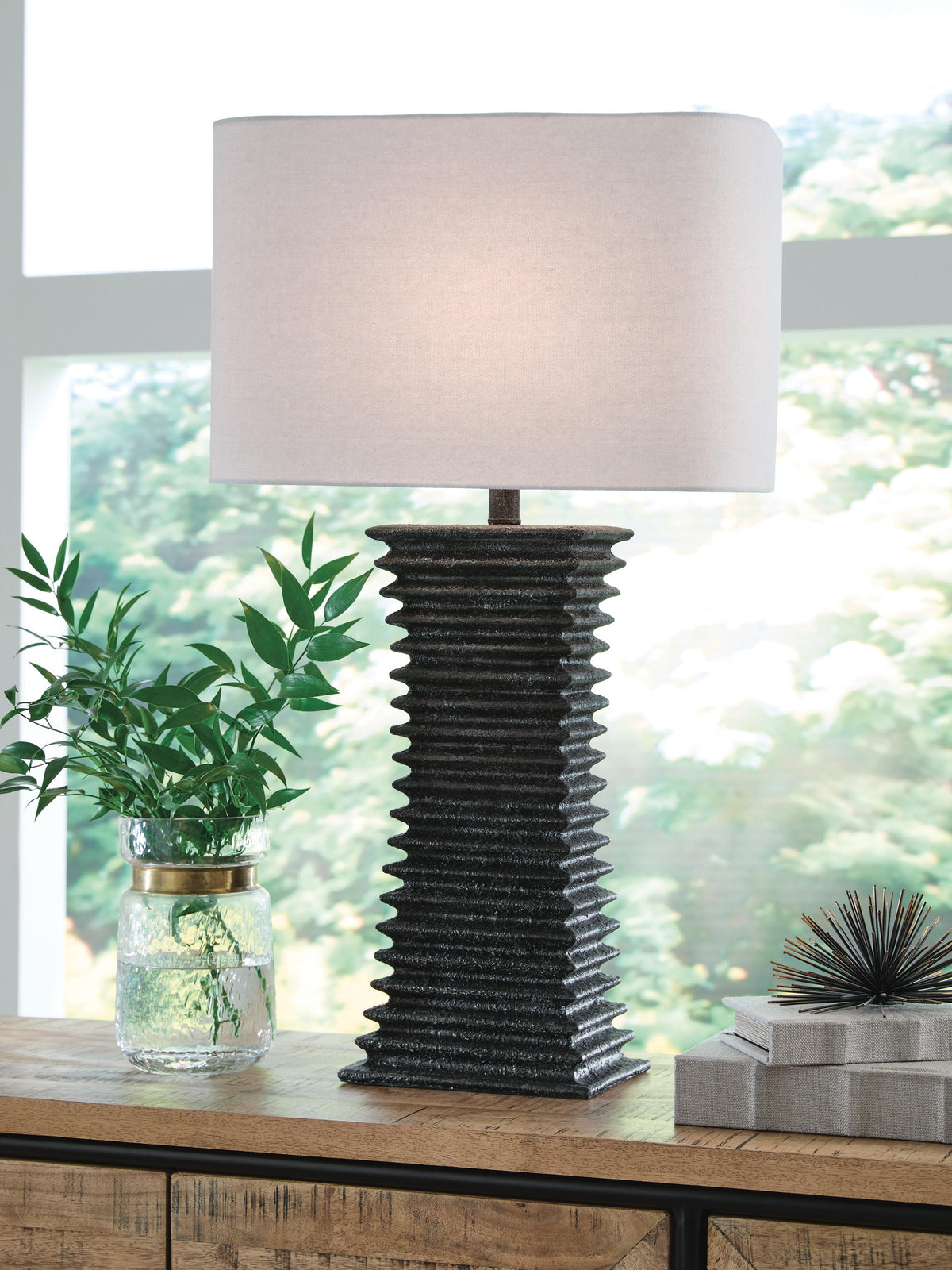 Golzar Table Lamp (L236094-SI) - Image 2