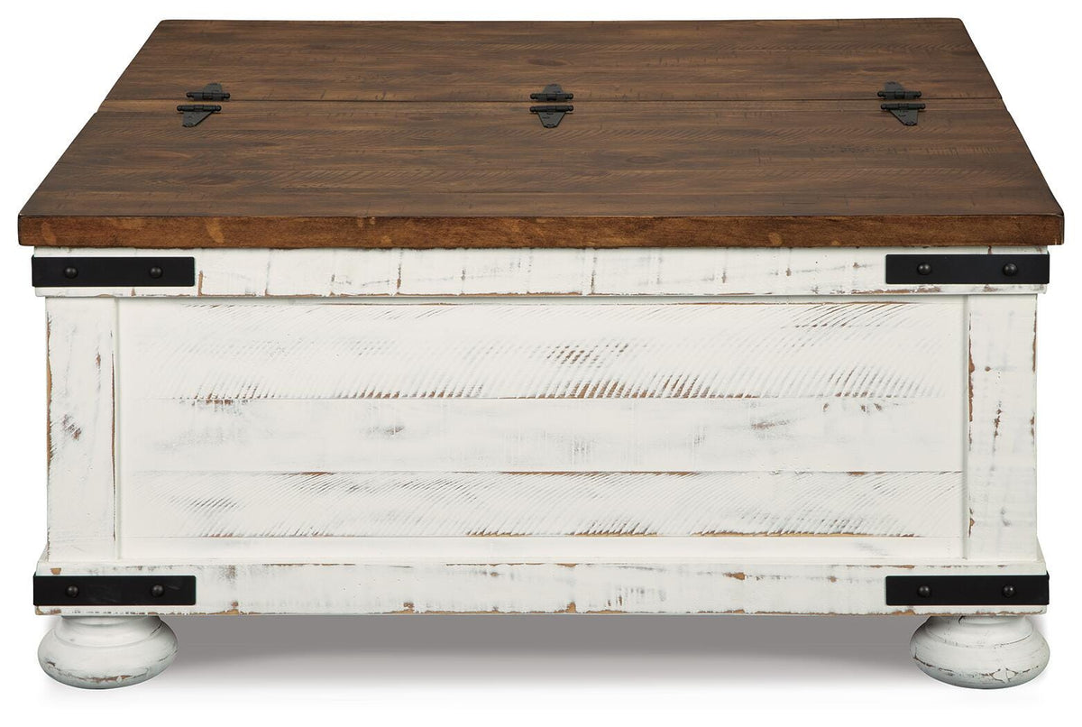 Wystfield Coffee Table and 2 End Tables - White/Brown  (T459-SI) - Image 17