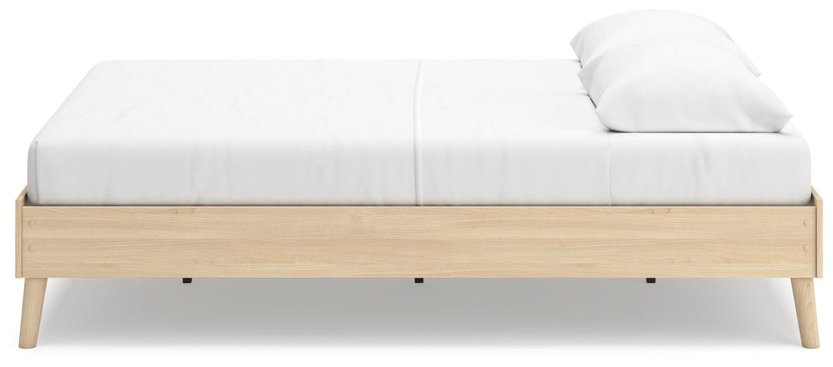 Cabinella Platform Bed - Tan  (EB2444-SI) - Image 6
