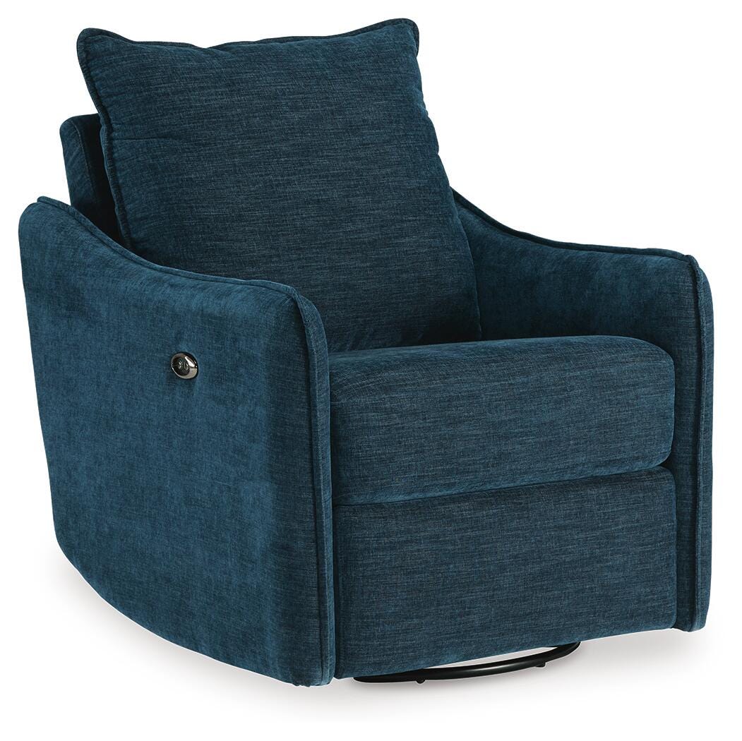 McBurg Swivel Power Recliner (44801-SI)