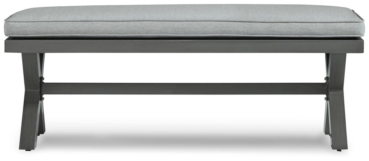Elite Park Outdoor Loveseat with Cushion (P518-SI) - Image 11