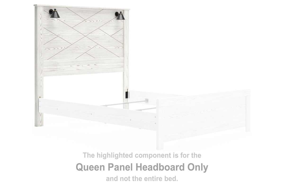 Gerridan Panel Headboard - White  (B1190-SI) - Image 5