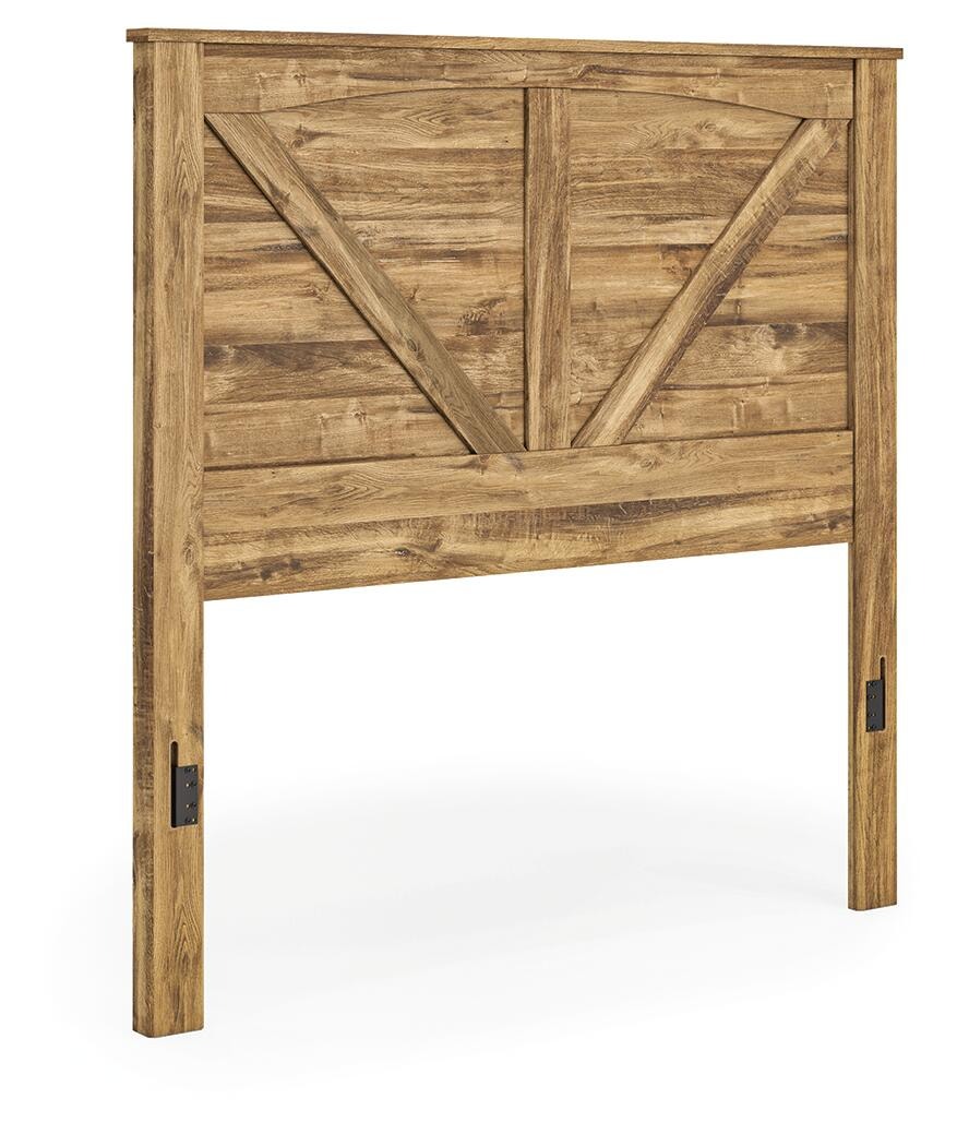 Maystonna King Crossbuck Panel Headboard (PCB1580-SI)