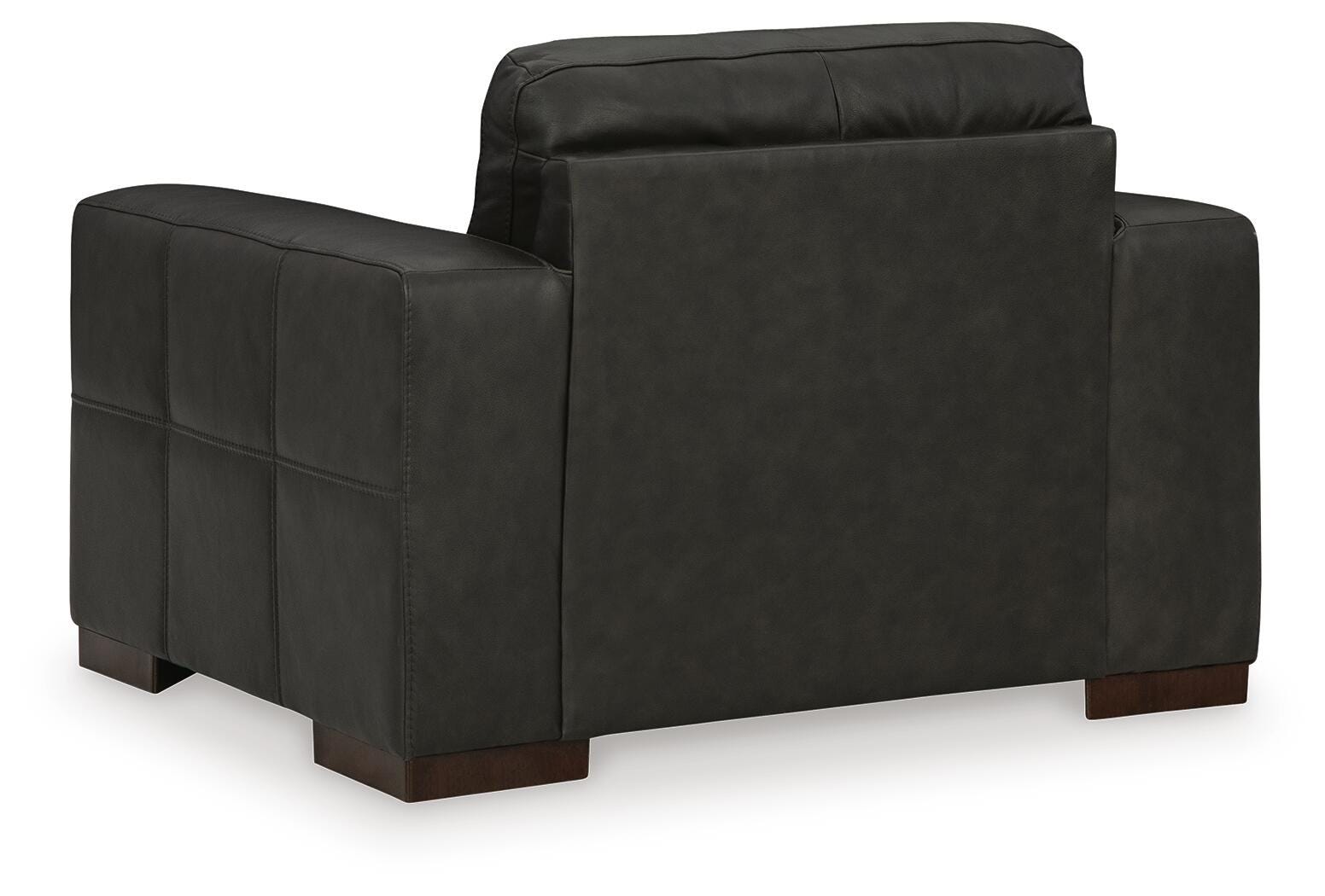 Luigi Oversized Chair and Ottoman (56506-SI) - Image 4