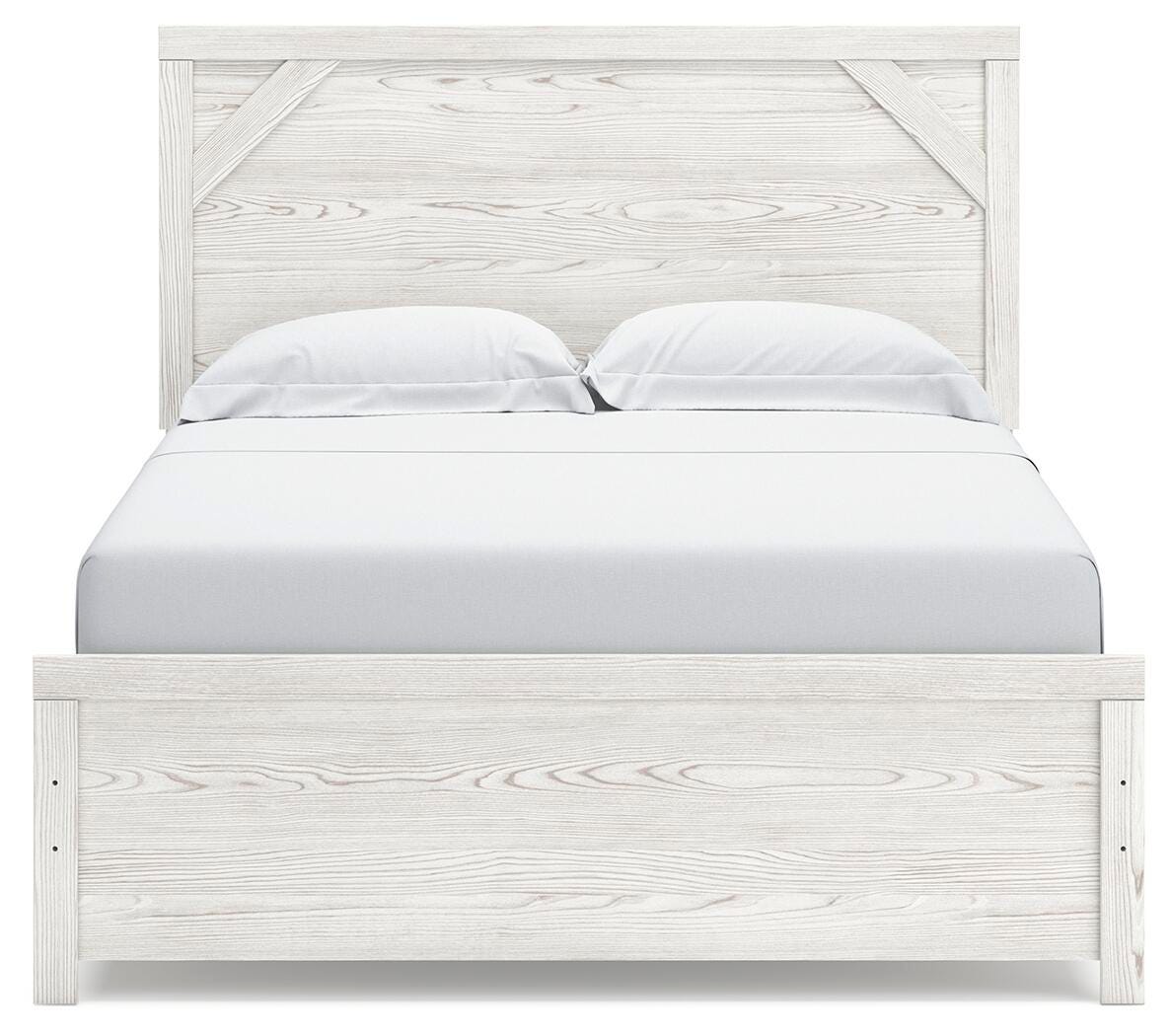 Gerridan Panel Bed - White/Gray  (B1190-SI) - Image 3