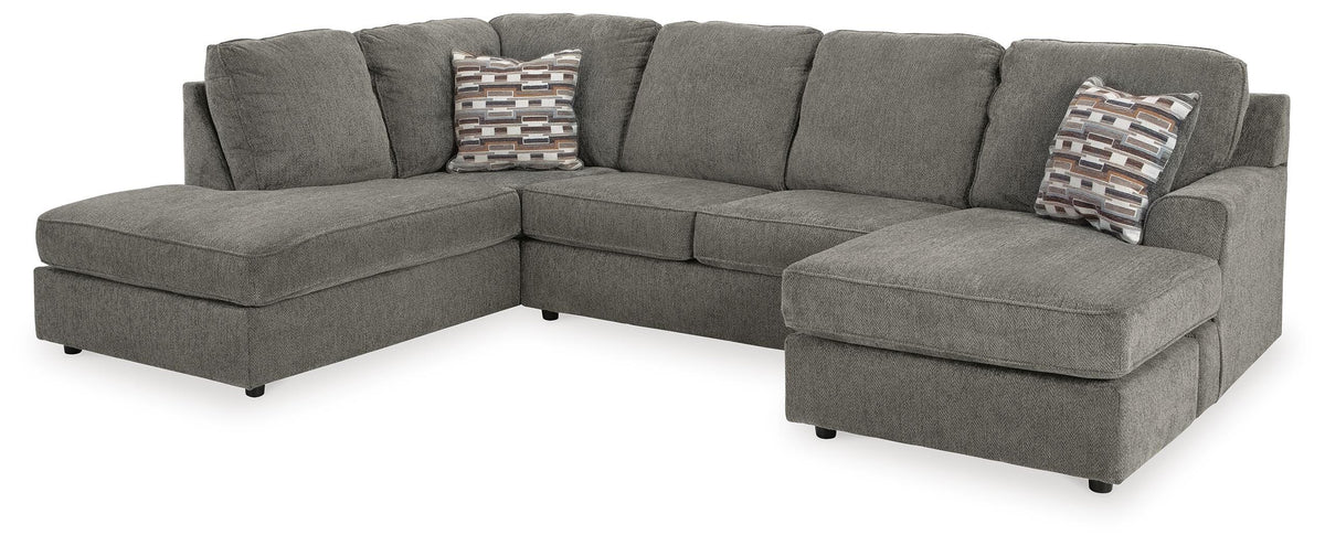 OPhannon 2-Piece Sectional and Ottoman (29402-SI) - Image 2