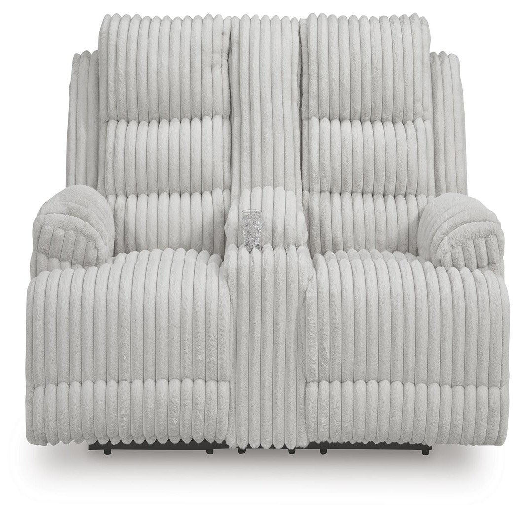 Rhines Falls Power Reclining Sofa and Loveseat (PC42804-SI) - Image 2