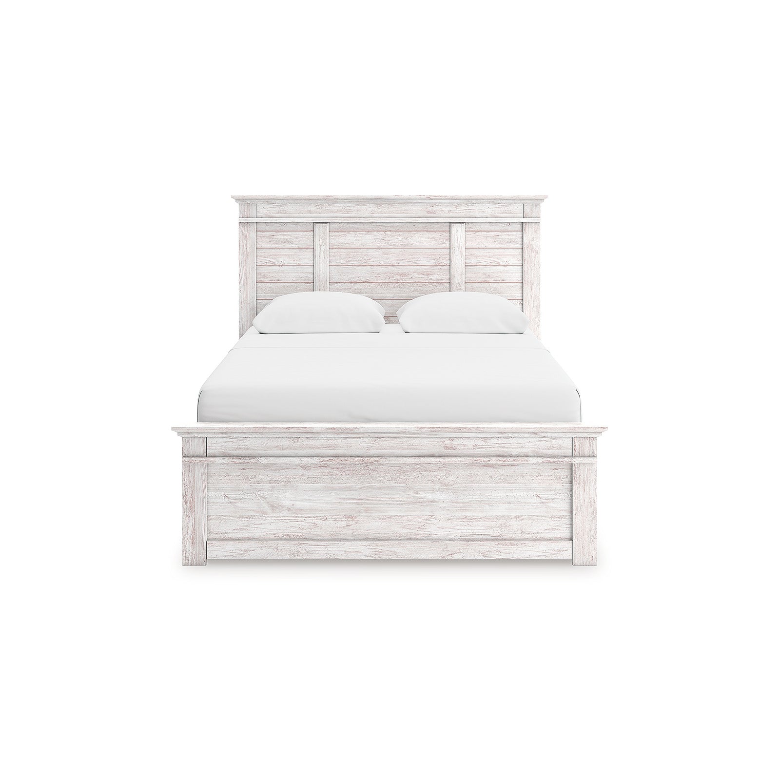 Makidern Queen Panel Bed with Storage, Dresser and Mirror (PCB1171-SI) - Image 9