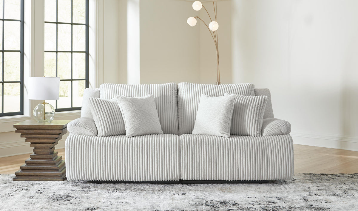 Top Tier 2-Piece Reclining Sectional Loveseat (92706-SI) - Image 5