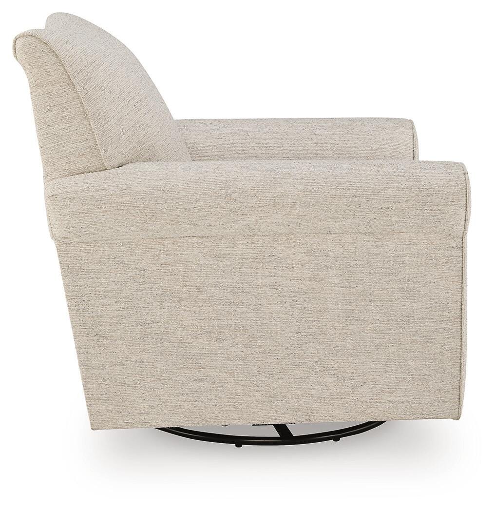 Renley Swivel Glider Accent Chair (A3000854-SI) - Image 4