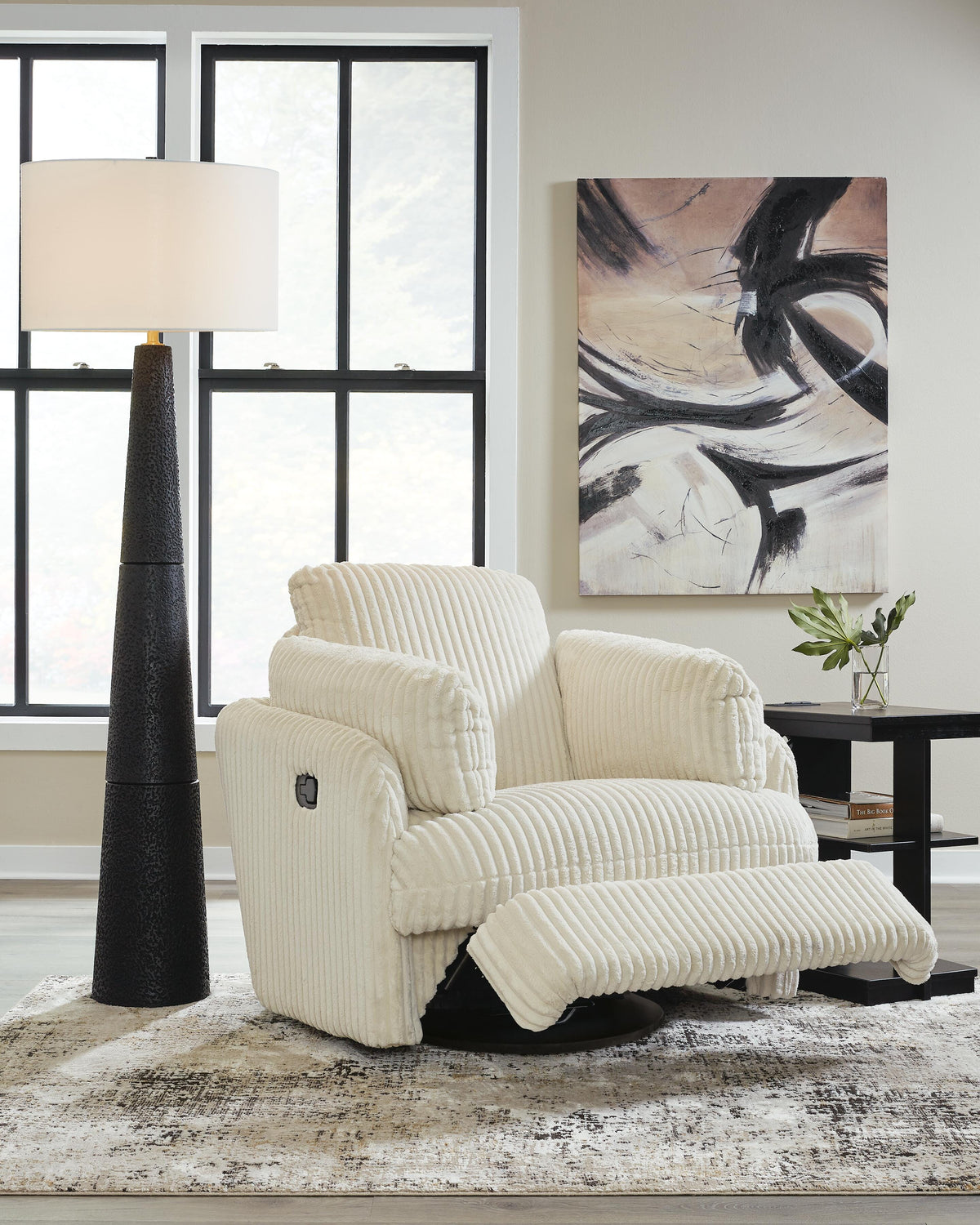 Tie-Breaker Swivel Glider Recliner (94902-SI) - Image 9