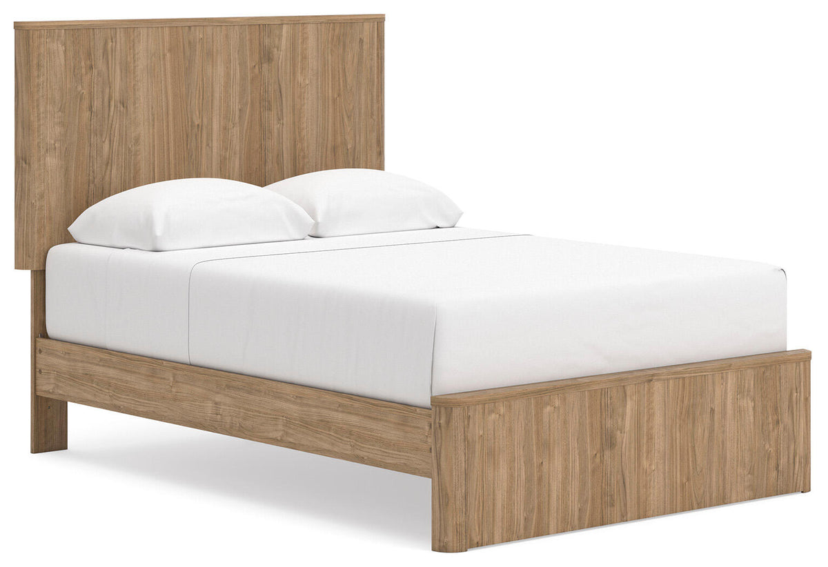 Gramburg Full Panel Platform Bed (PCB1121-SI)