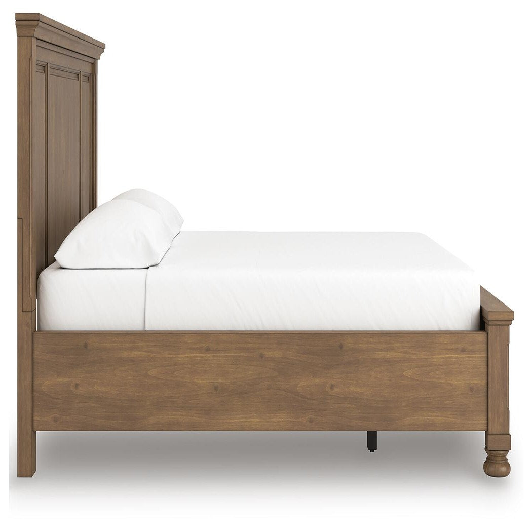 Feddinger California King Panel Storage Bed, Dresser and Nightstand (PCB779-SI) - Image 13