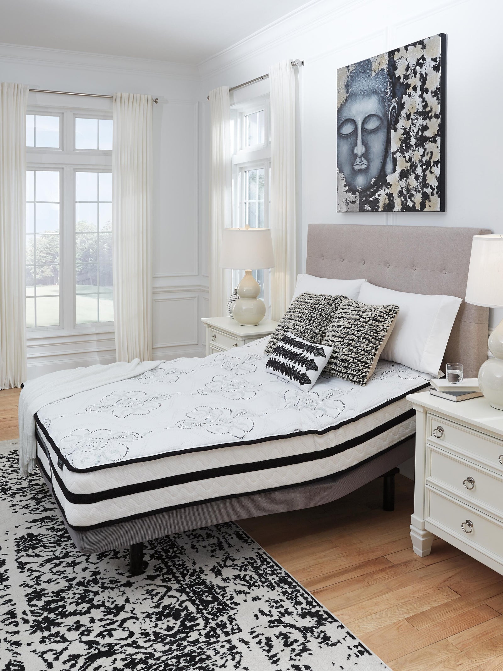 Chime 10 Inch Hybrid Queen Mattress in a Box (M696-SI) - Image 10