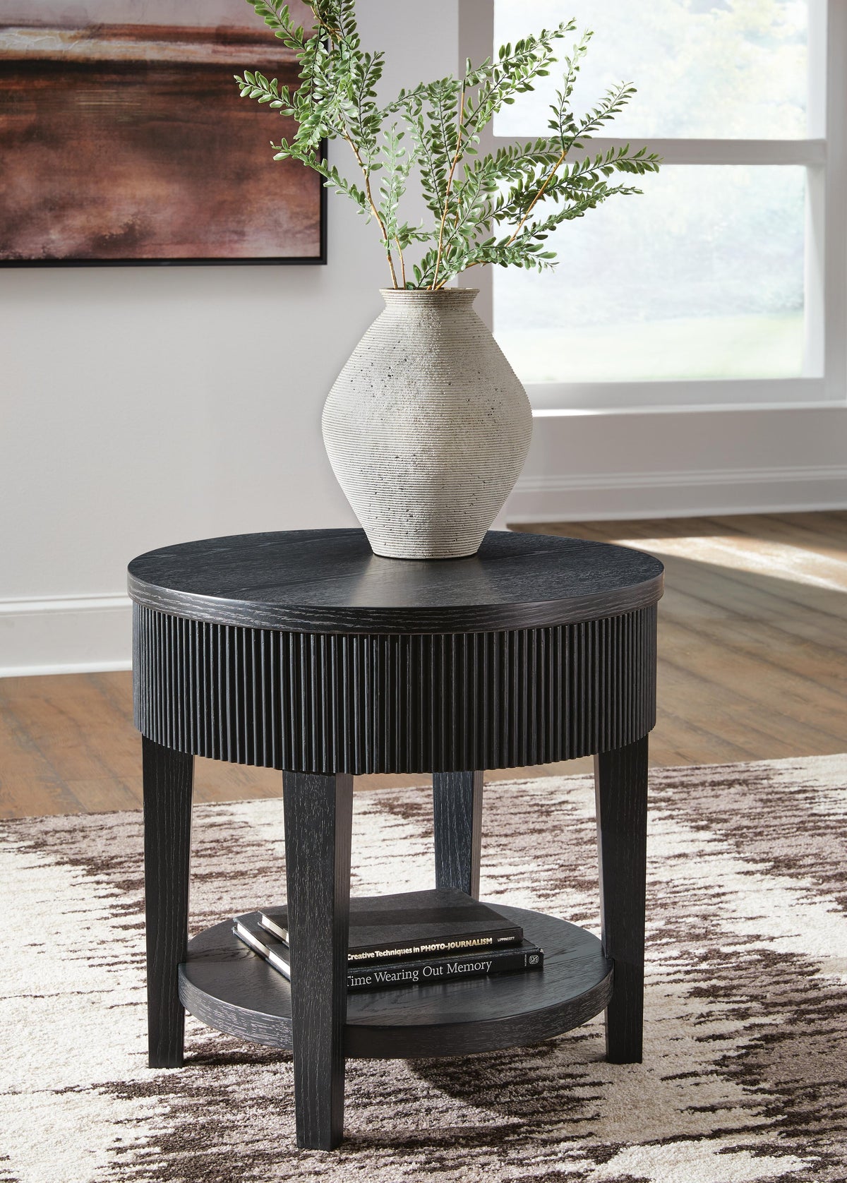 Marstream End Table - Black  (T551-SI) - Image 5
