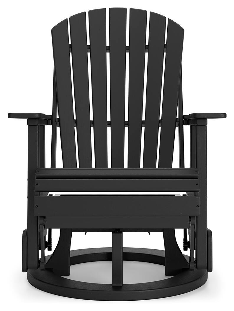 Hyland Wave Outdoor Swivel Glider Chair (P108-SI) - Image 11