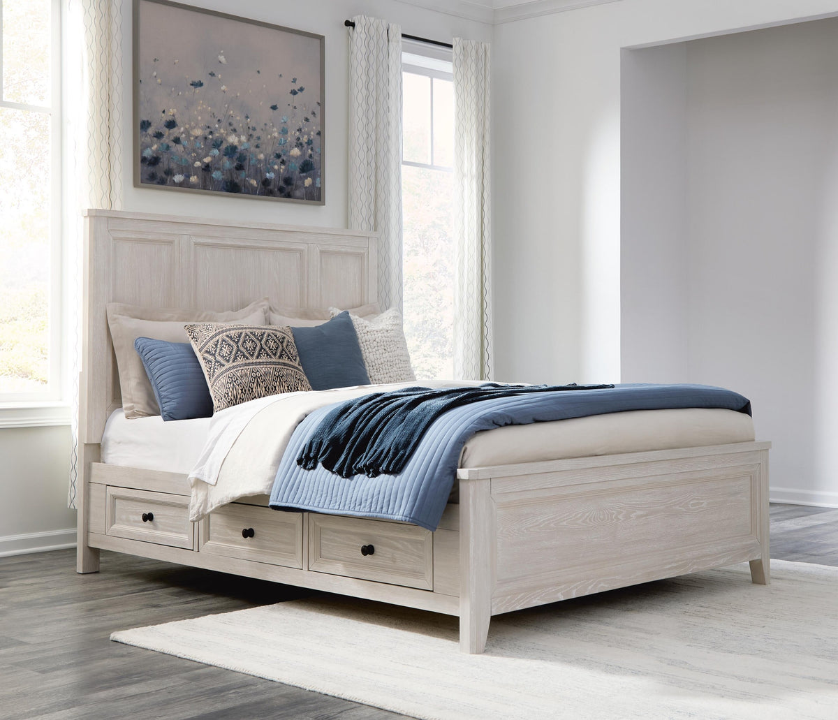 Darbonton Queen Panel Storage Bed (PCB853-SI) - Image 6