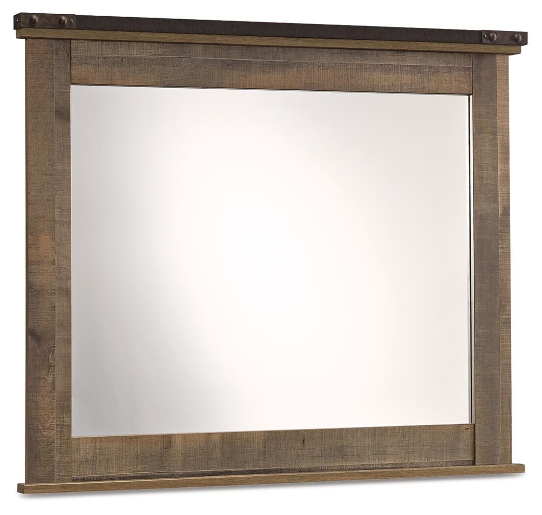 Trinell Bedroom Mirror (Youth) - Brown  (B446-SI)