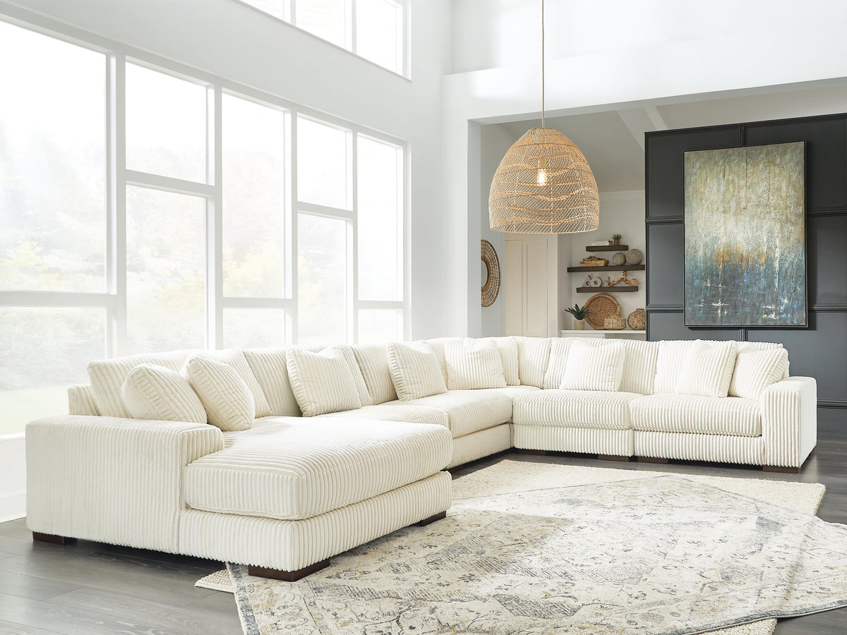 Lindyn 6-Piece Sectional with Chaise (21104-SI) - Image 2