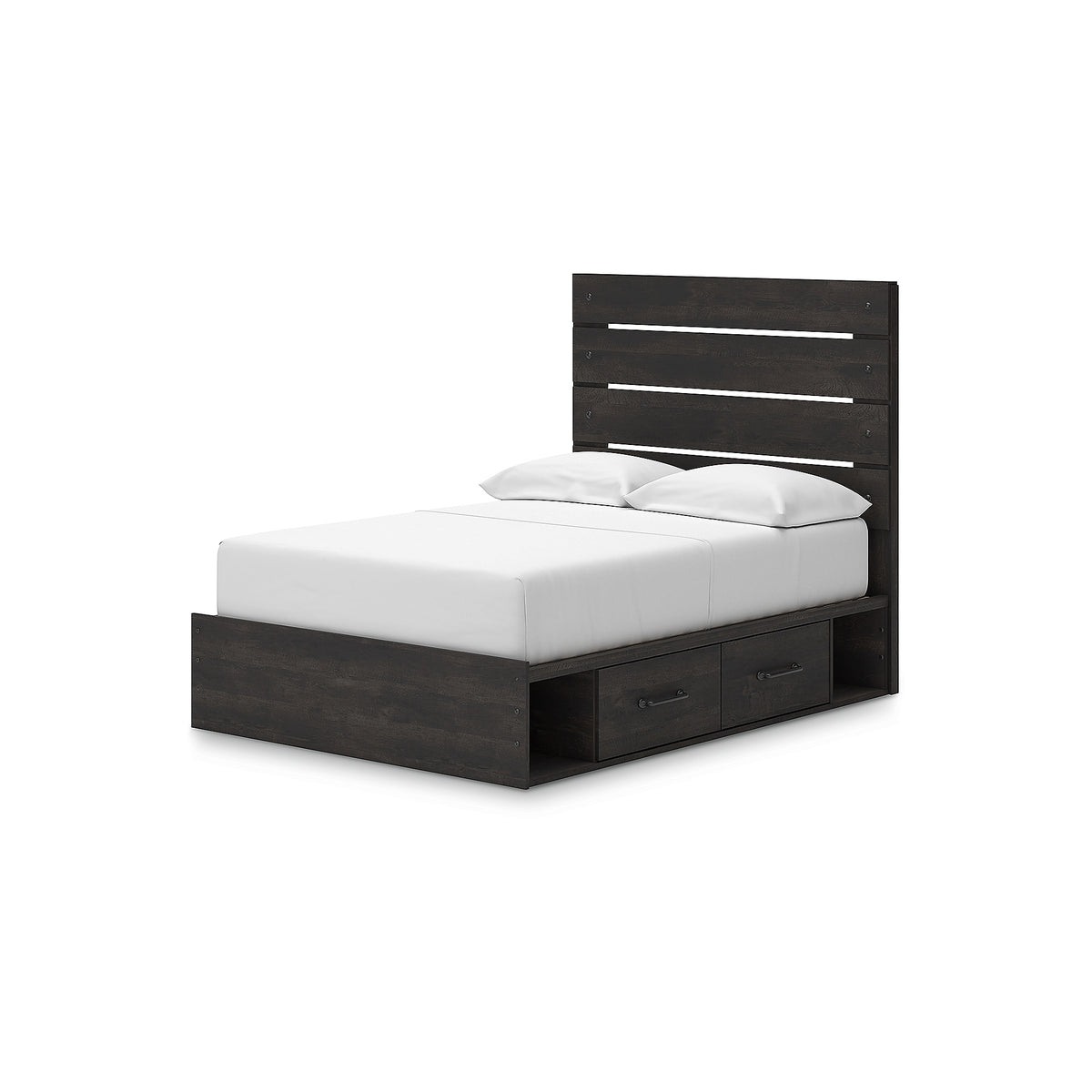 Hollivern Full Panel Bed with Storage (PCB2108-SI) - Image 5