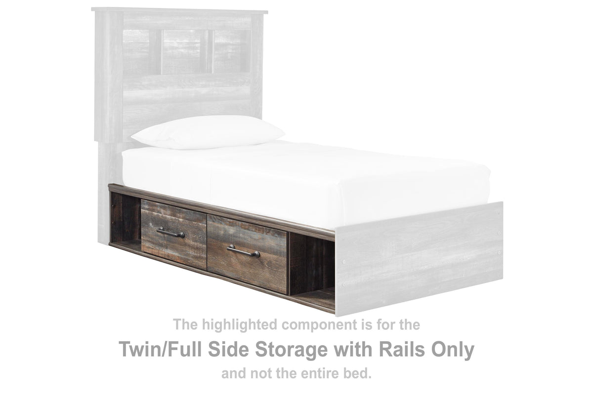 Drystan Side Storage with Rails - Multi  (B211-SI) - Image 2