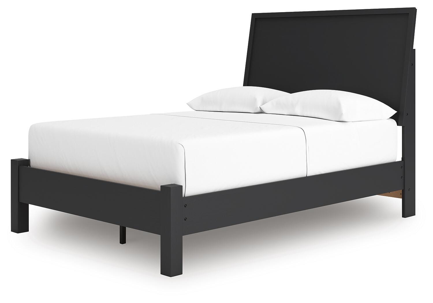 Danziar Panel Bed (Youth) - Black  (B1013-SI) - Image 4