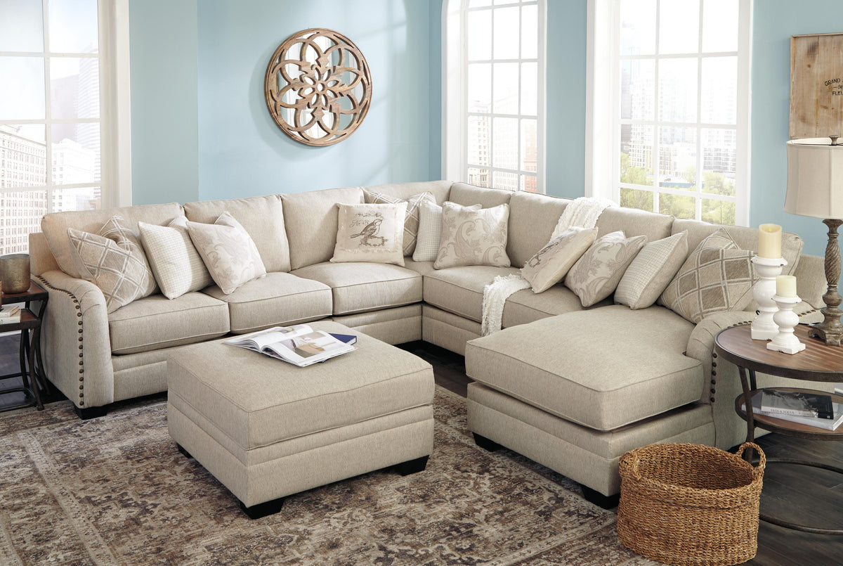 Luxora 2-Piece Sectional with Chaise (52521-SI)
