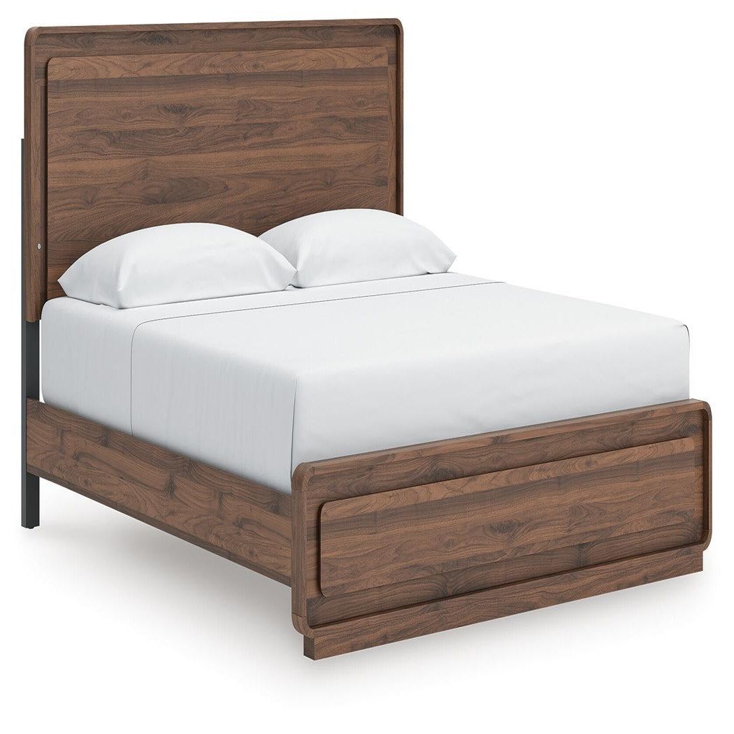 Fortlorn King Panel Bed, Dresser, Mirror and Nightstand (PCB386-SI) - Image 10