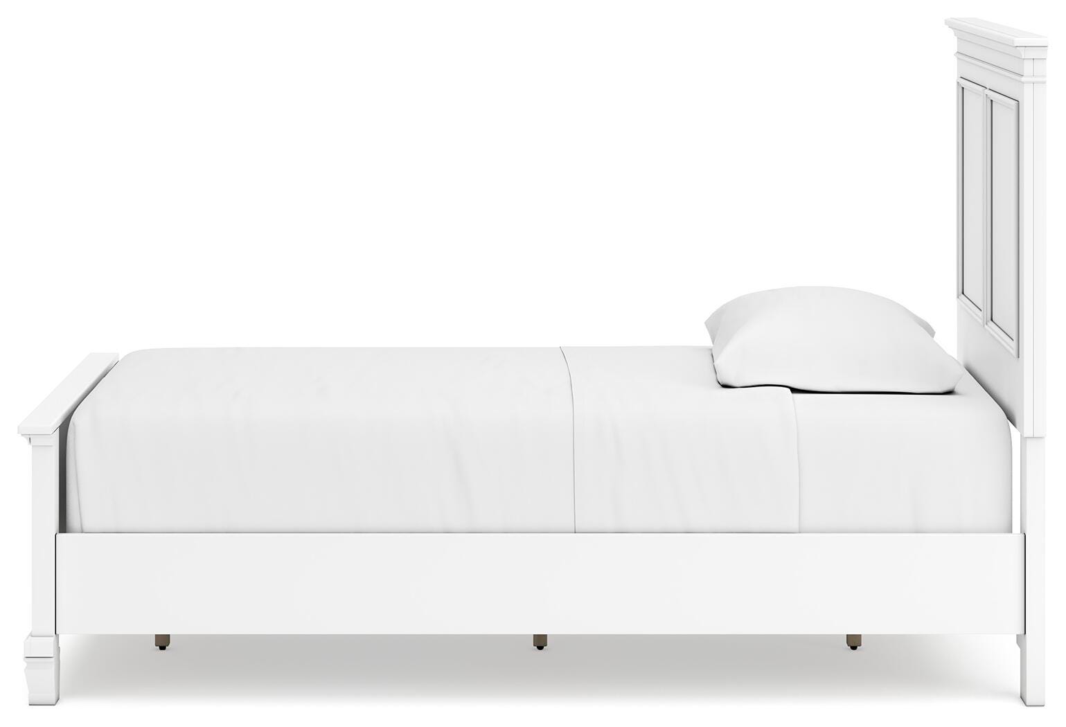 Fortman Panel Bed (Youth) - White  (B680-SI) - Image 7