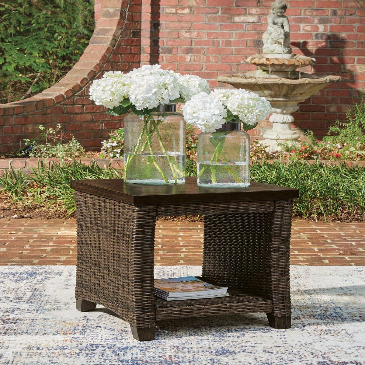 Monterey Point Outdoor Sofa with Cushion (PCP760-SI) - Image 23