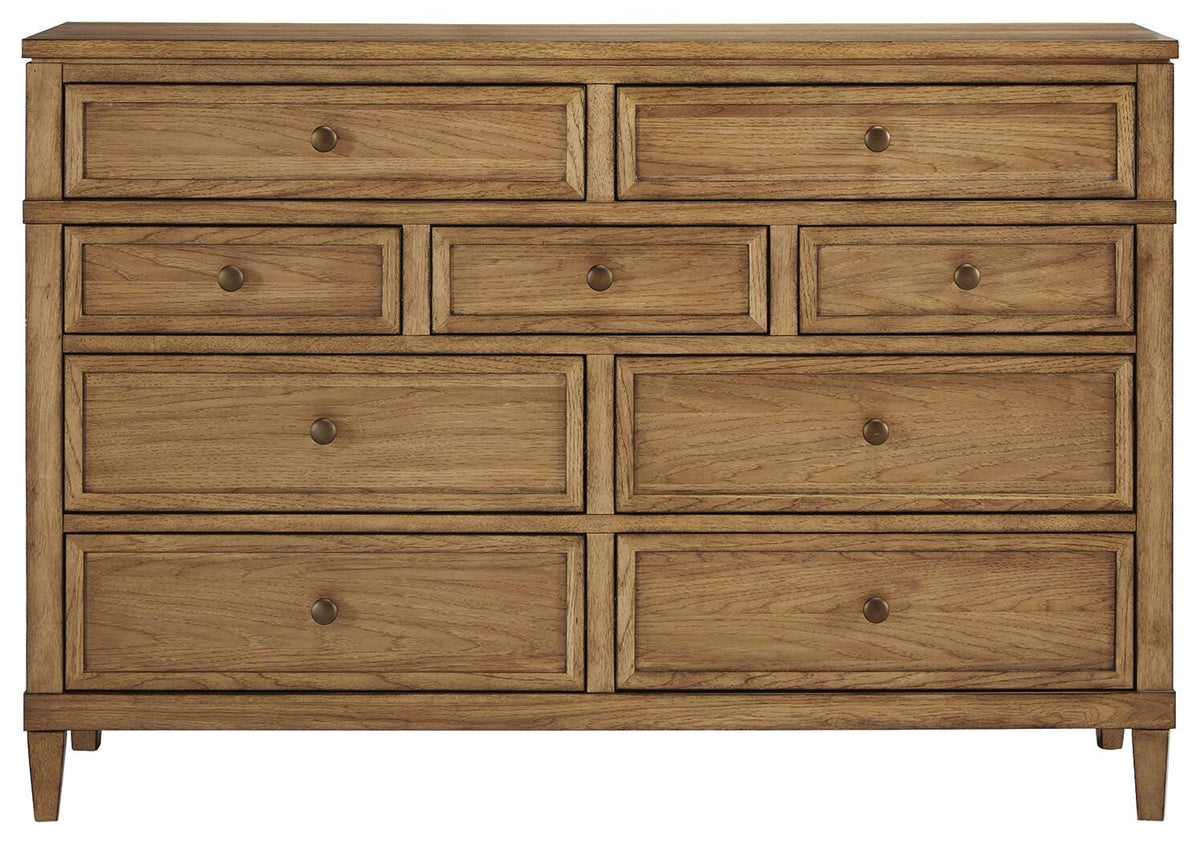 Sharlance Dresser - Brown  (B895-SI)