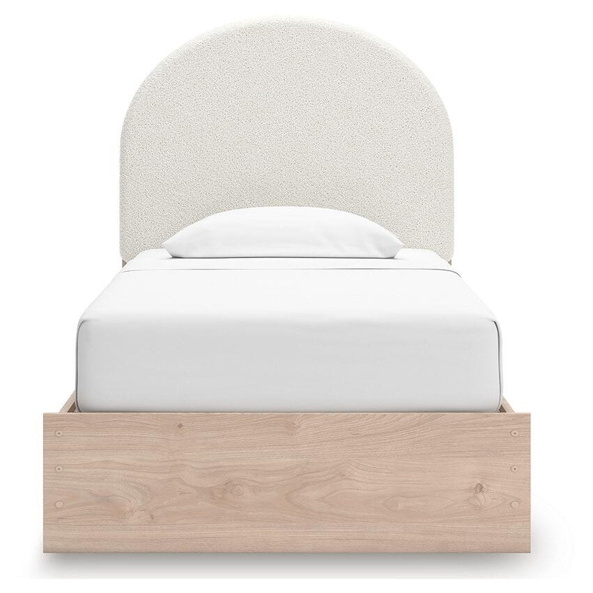 Arloster Twin Upholstered Panel Bed (PCB1566-SI) - Image 4
