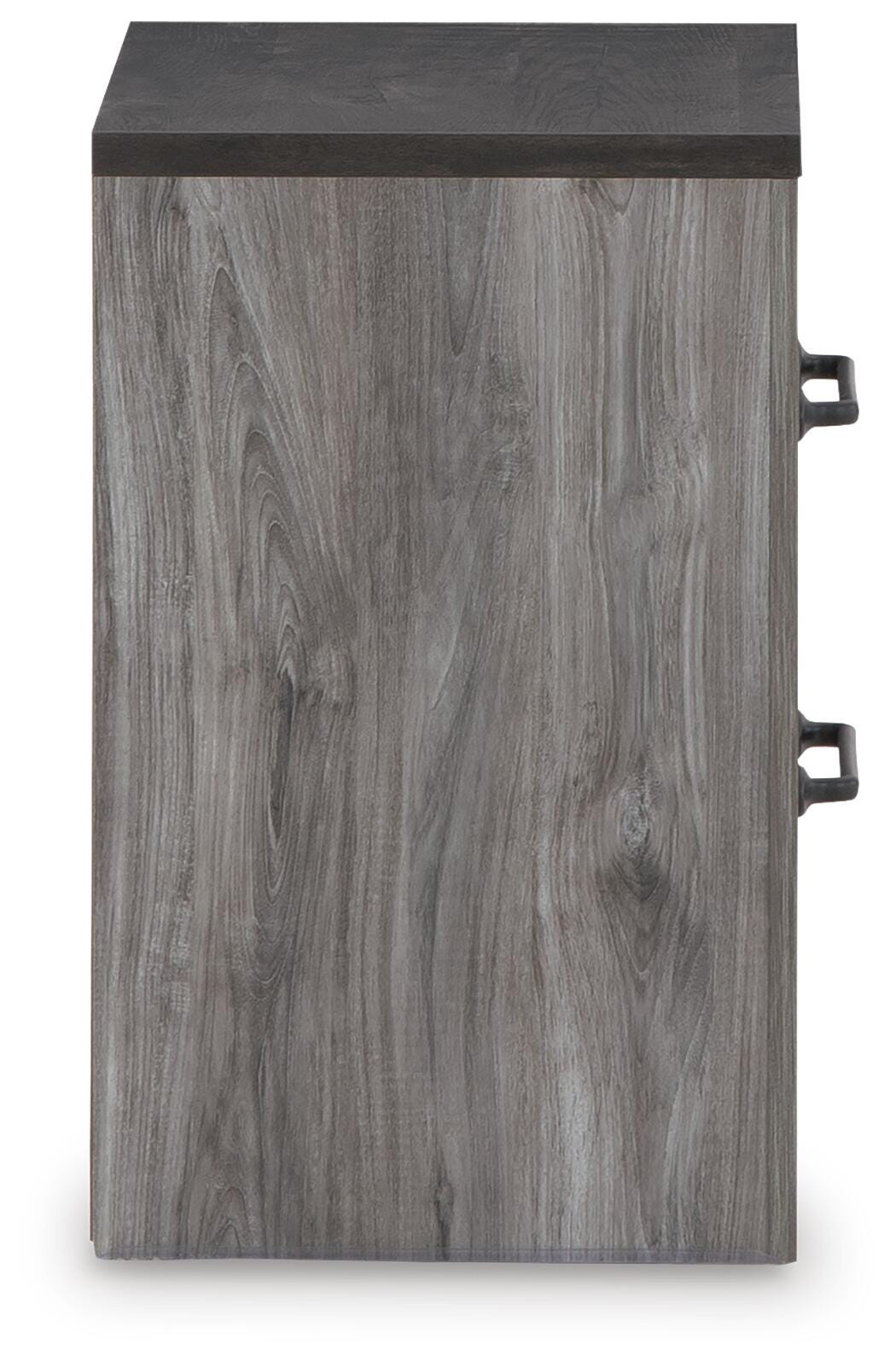 Bronyan Nightstand - Dark Gray  (B1290-SI) - Image 4