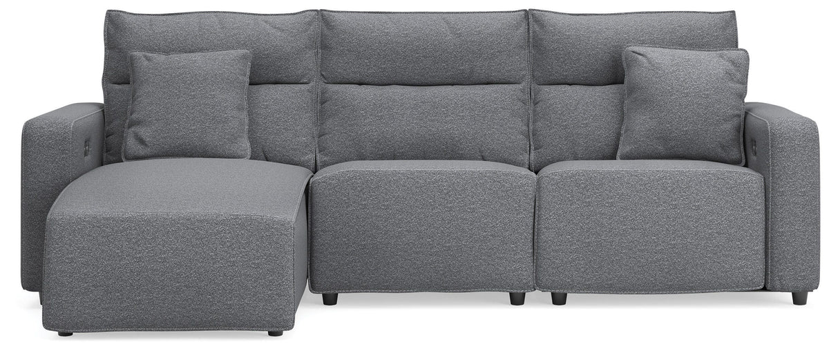 Modmax II 3-Piece Reclining Sofa Chaise (65906-SI)